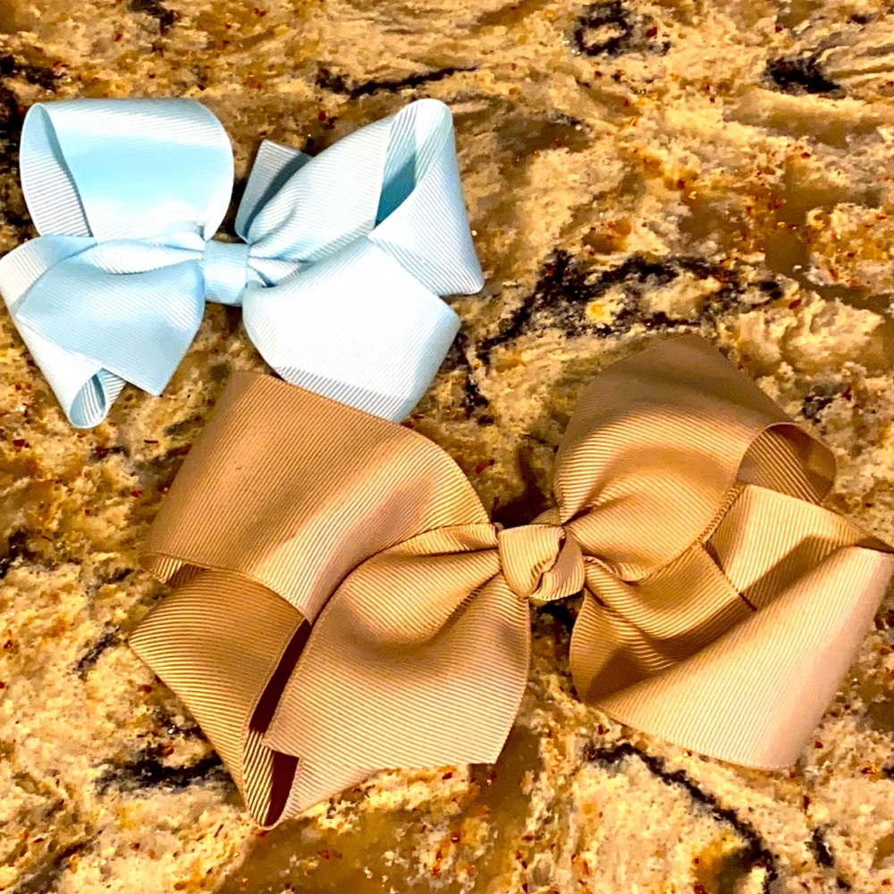 Hair Bows with Clasp Attached